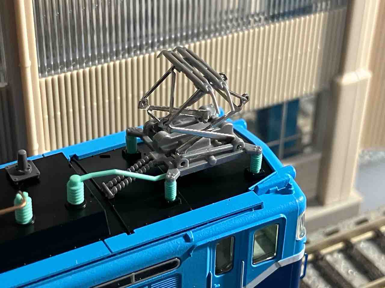 KATO EF81 408 JR貨物試験塗装 入線 : 夏島鉄道