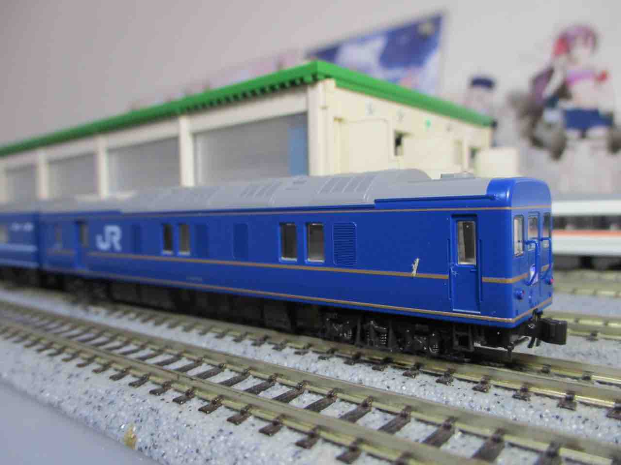 KATO 24系 日本海 入線 : 夏島鉄道