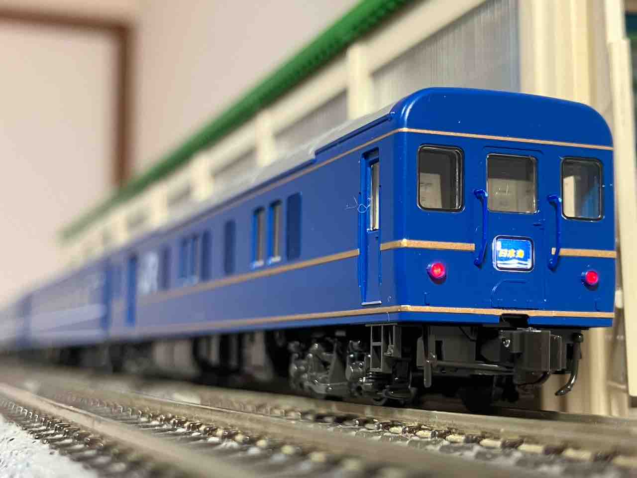 KATO 24系 日本海 入線 : 夏島鉄道