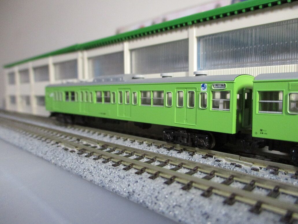 KATO 103系 ウグイス 入線 : 夏島鉄道