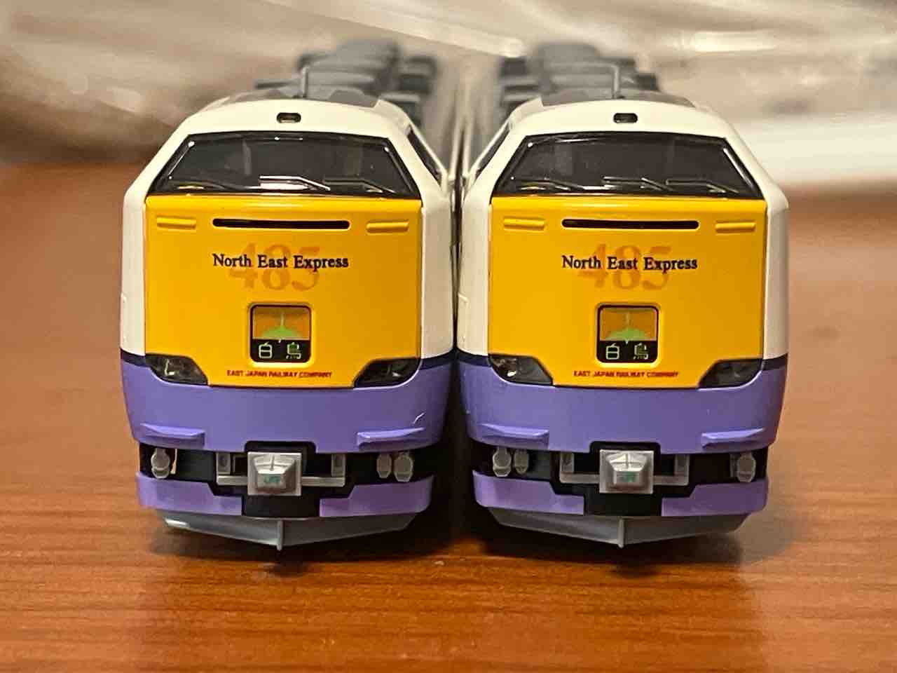 TOMIX 485系3000番台 白鳥 入線 : 夏島鉄道