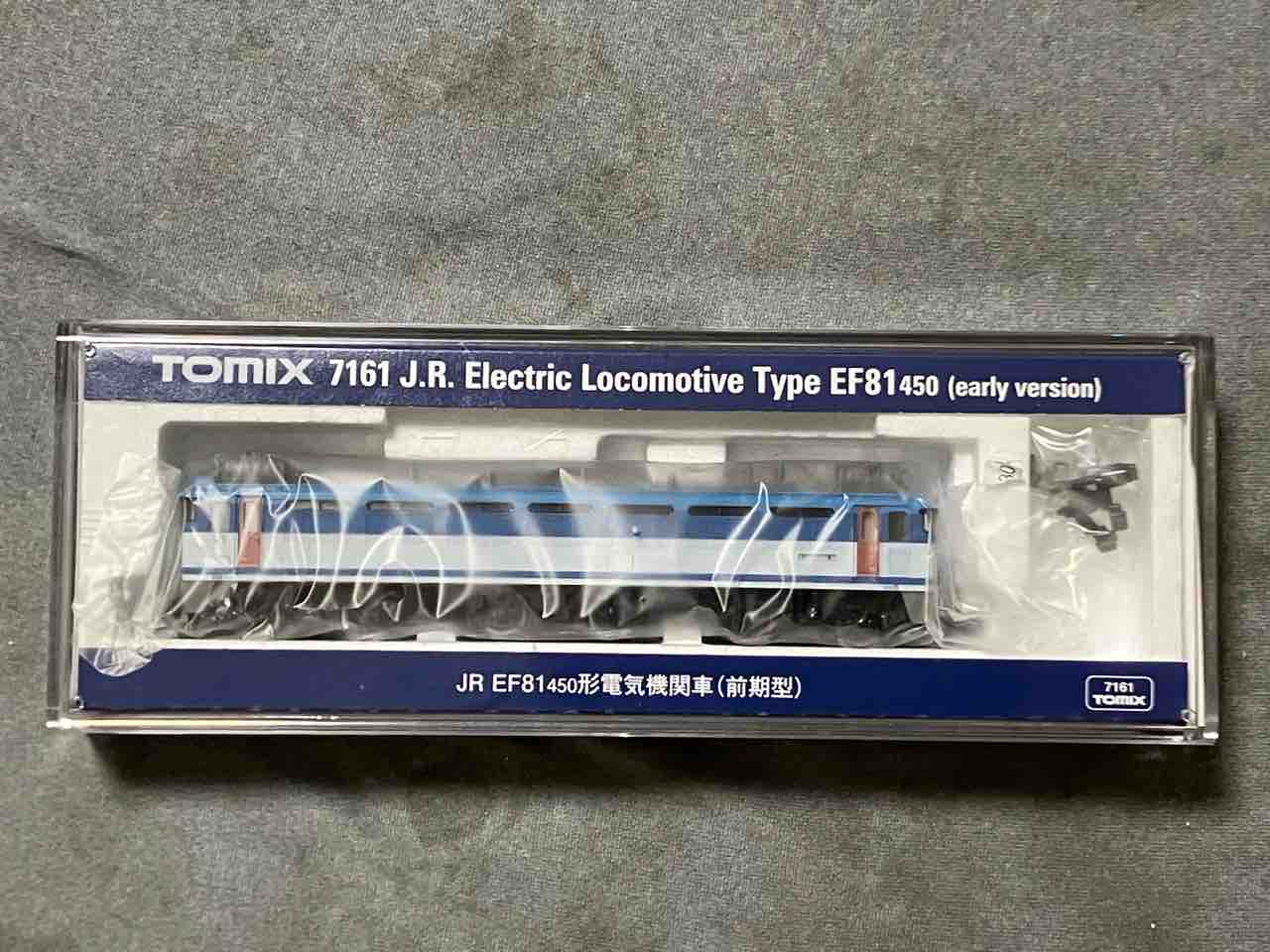 TOMIX EF81 450 前期型 入線 : 夏島鉄道 TOMIX EF81 450 前期型 入線 : 夏島鉄道