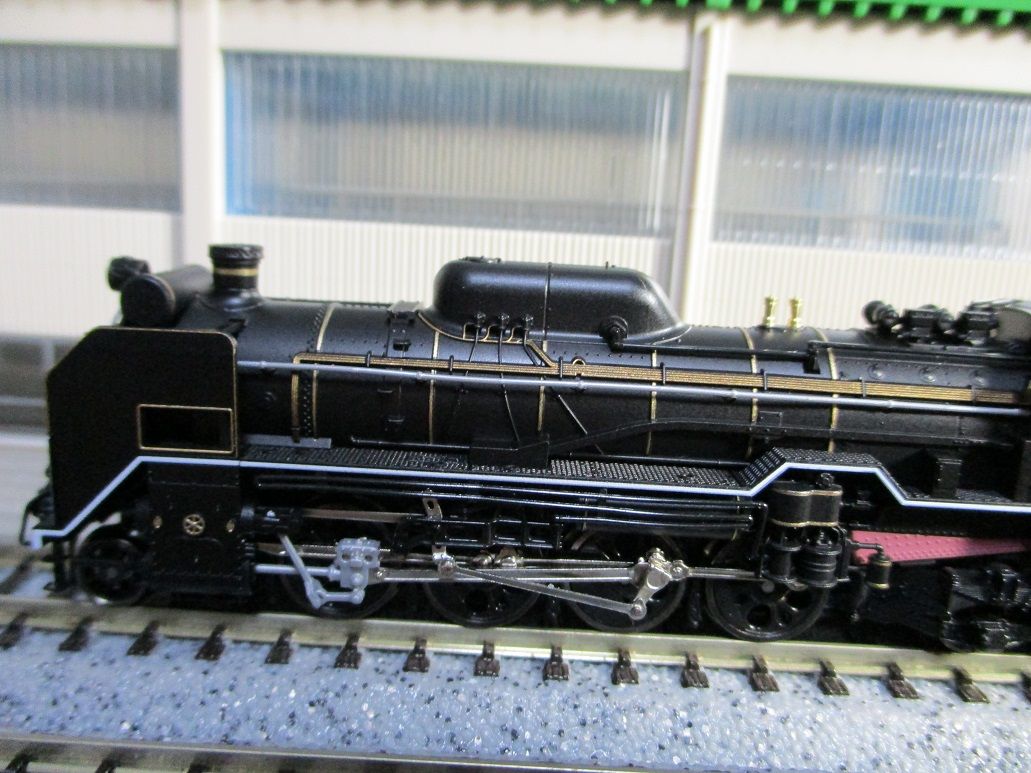 KATO D51 200＋35系 SLやまぐち号 入線 : 夏島鉄道