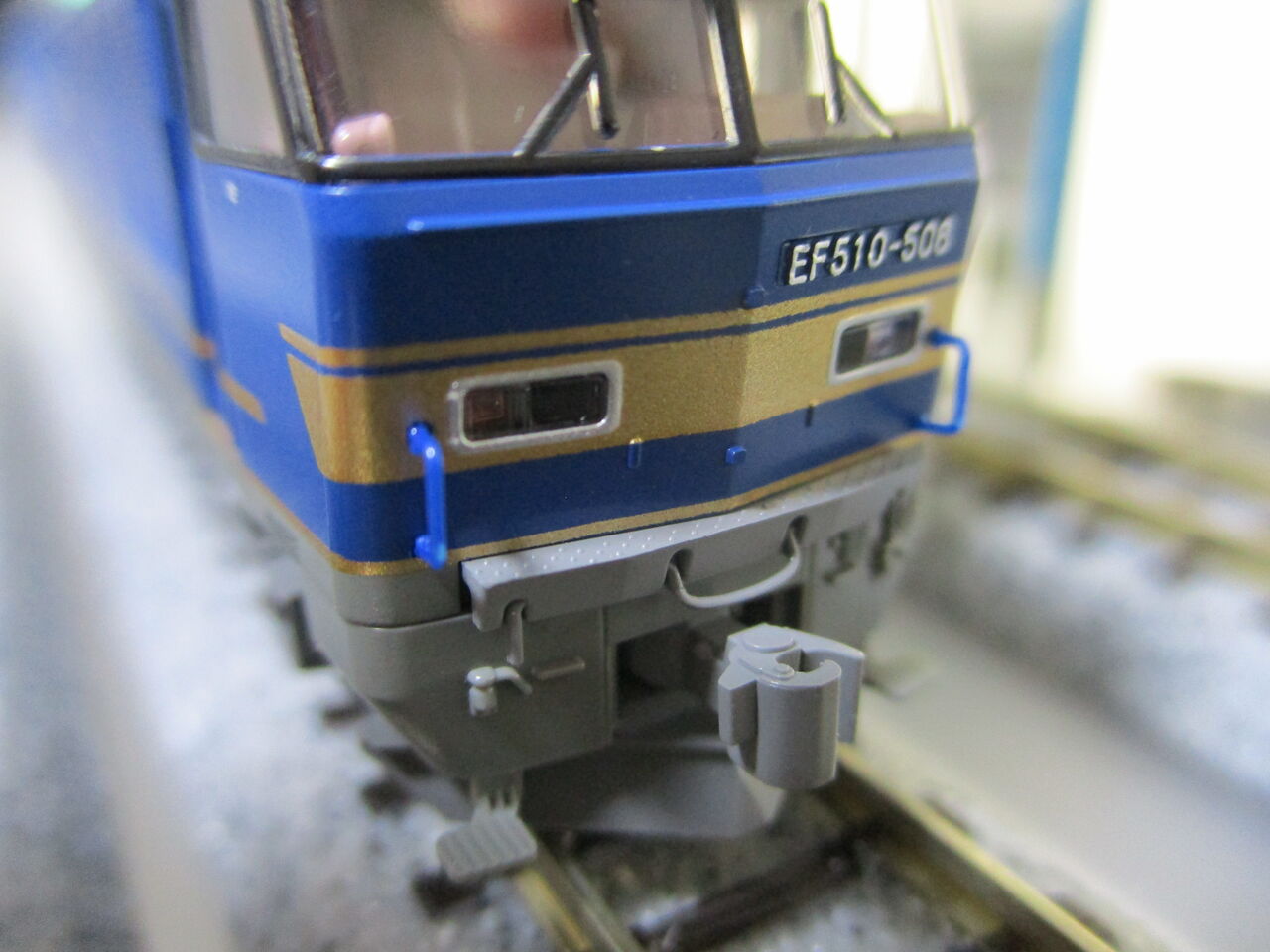 KATO EF510 500 JR貨物色 入線 : 夏島鉄道