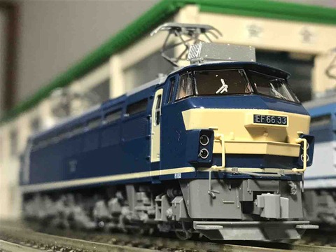 TOMIX EF66 JR貨物更新色 入線 : 夏島鉄道
