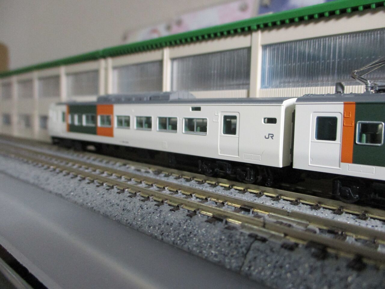 TOMIX 185系200番台 踊り子新塗装 入線 : 夏島鉄道