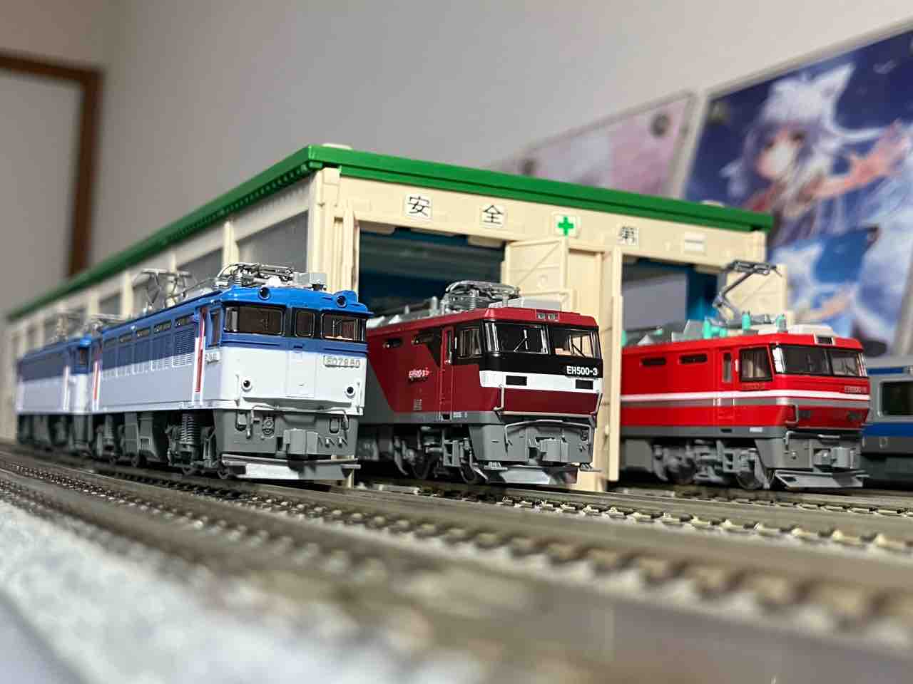 TOMIX ED79 50 入線 : 夏島鉄道