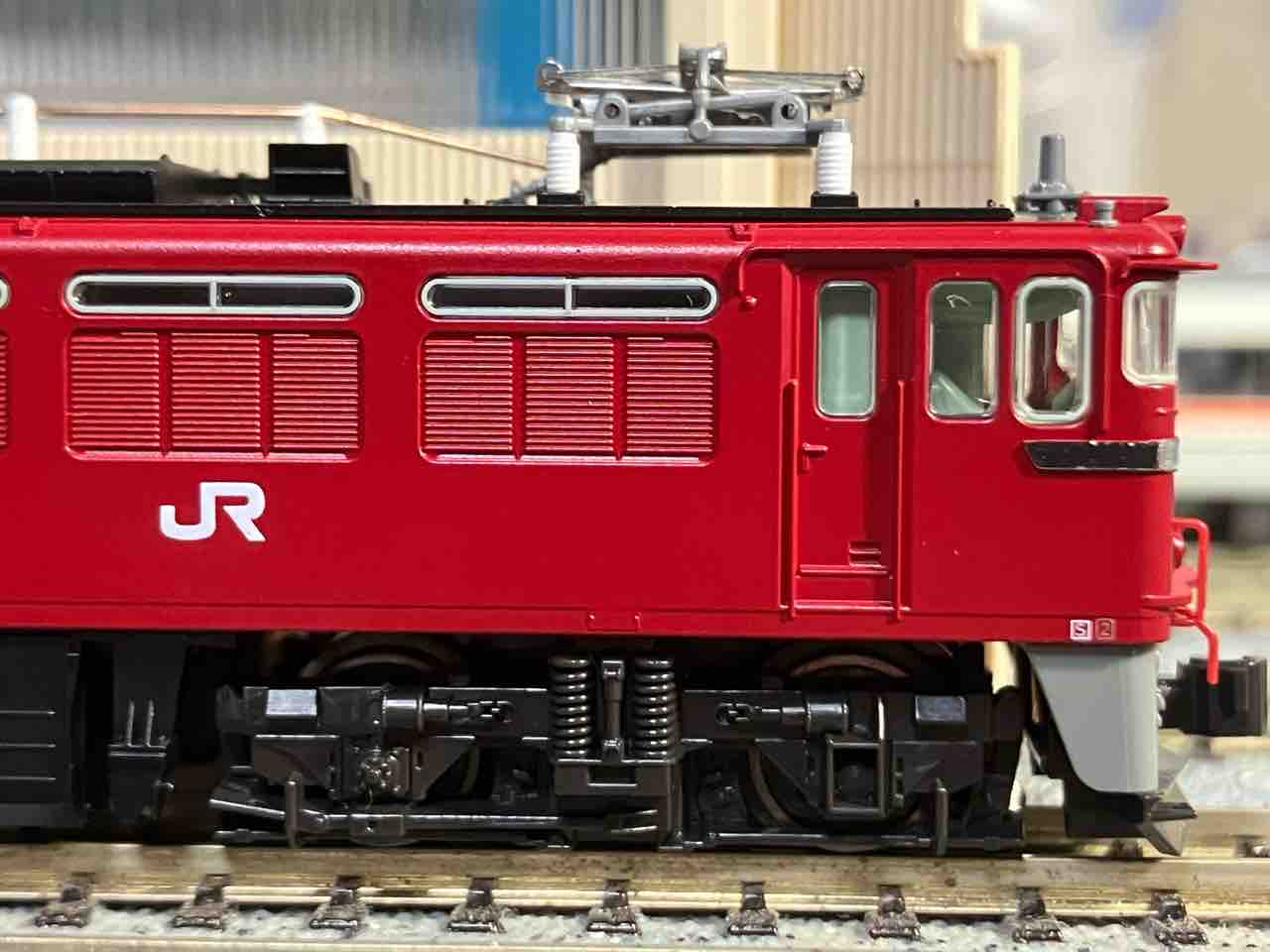 KATO ED76 500 JR仕様 入線 : 夏島鉄道