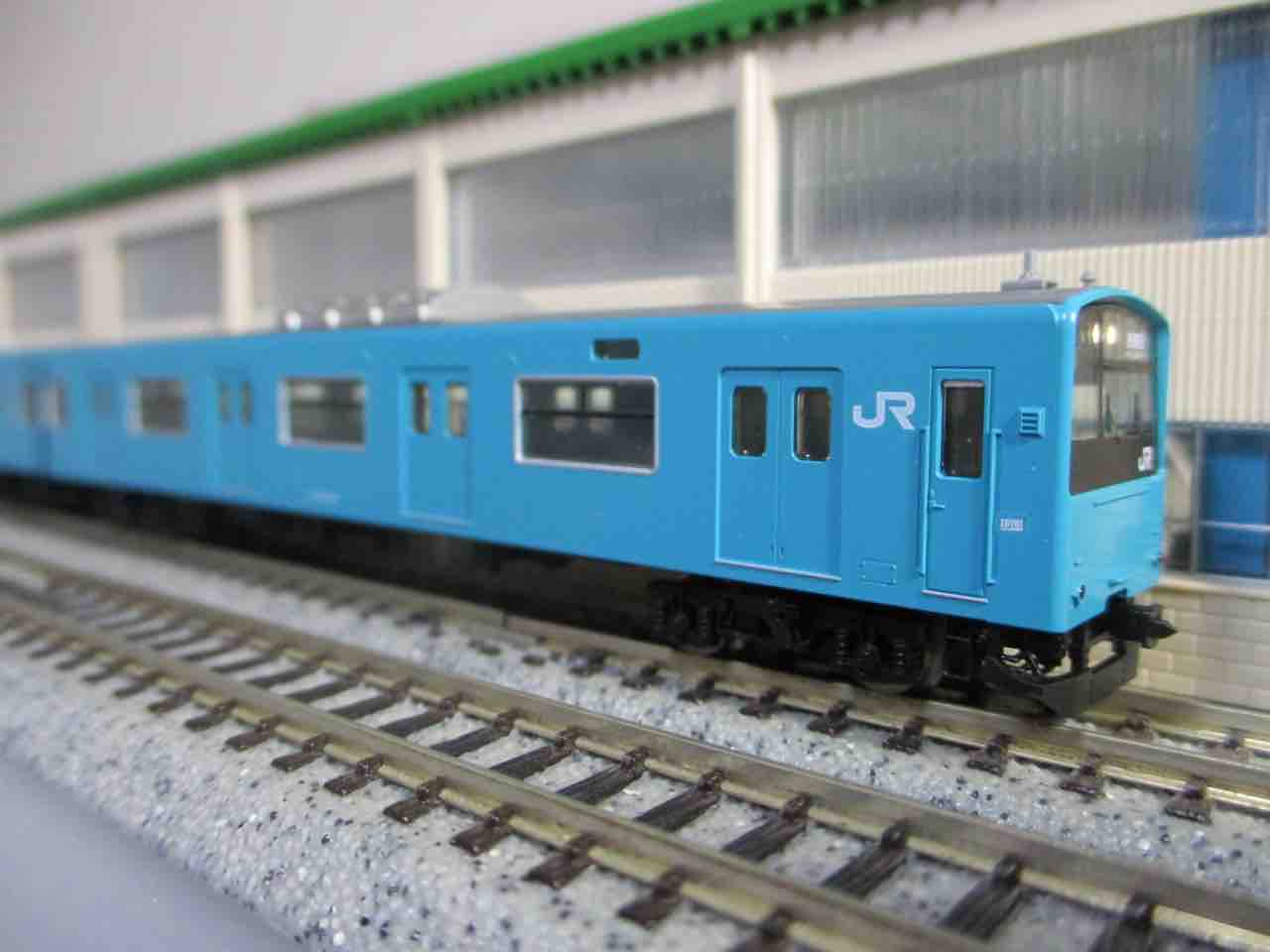 TOMIX 201系 30N更新車 スカイブルー 入線 : 夏島鉄道