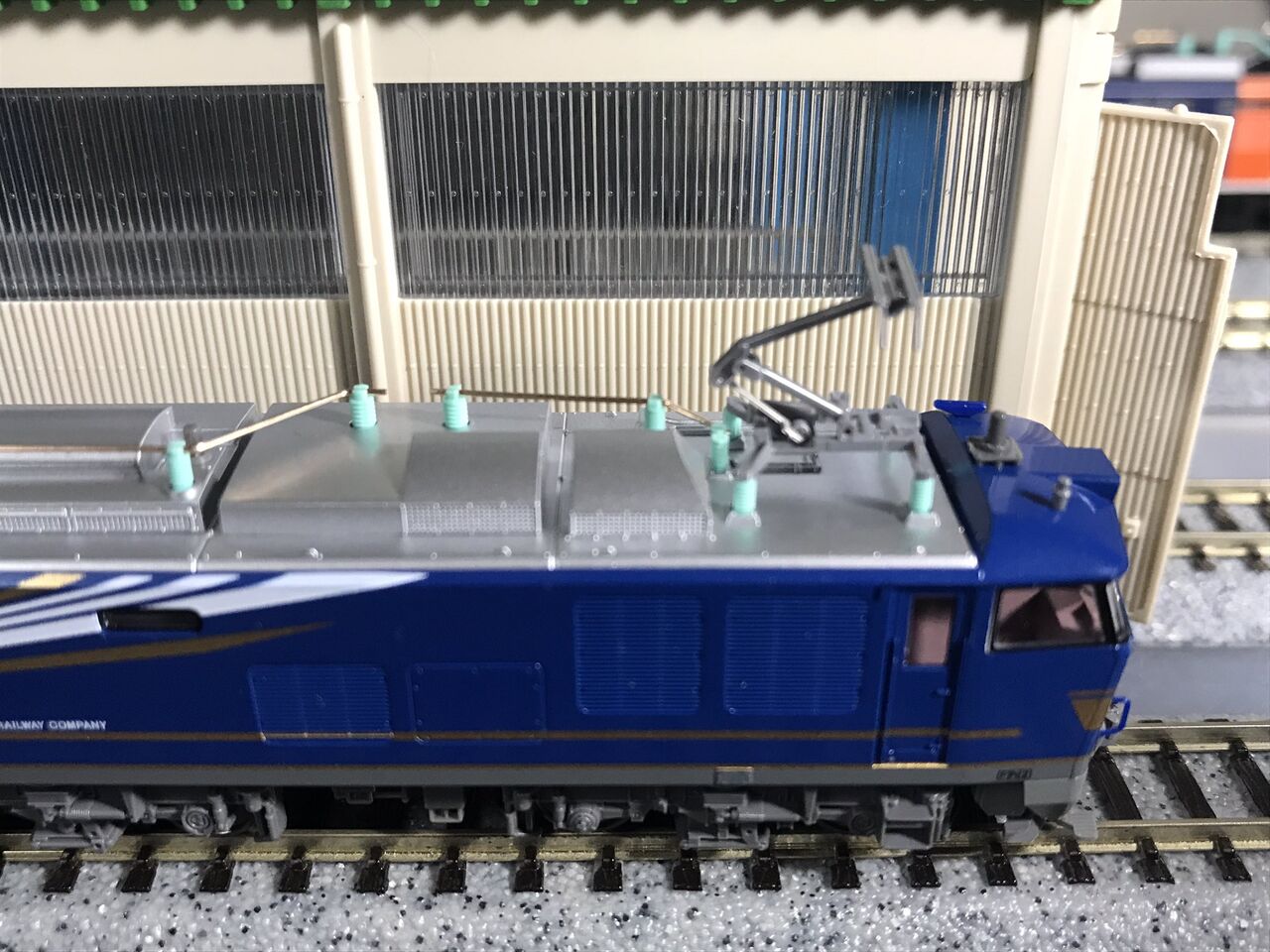 KATO EF510 北斗星 入線 : 夏島鉄道