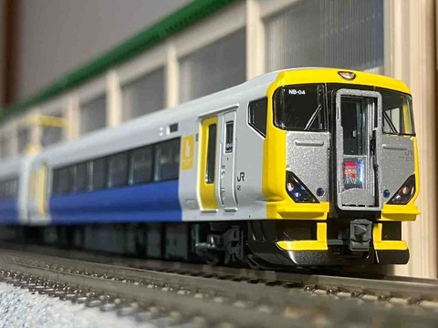 マイクロエース E257系500番台 原型スカート 入線 : 夏島鉄道