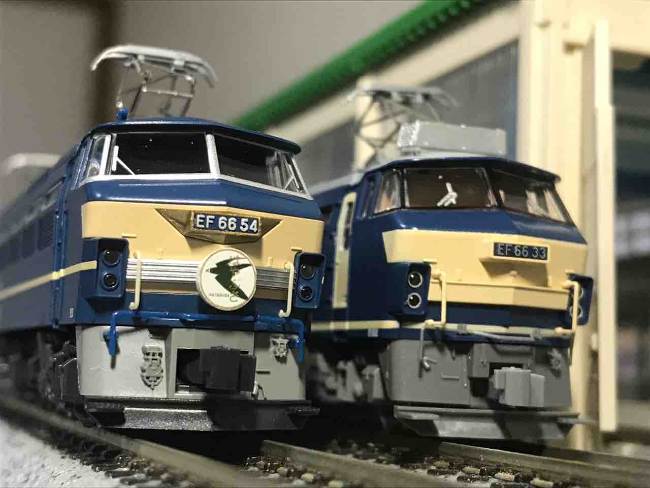 TOMIX EF66 JR貨物更新色 入線 : 夏島鉄道