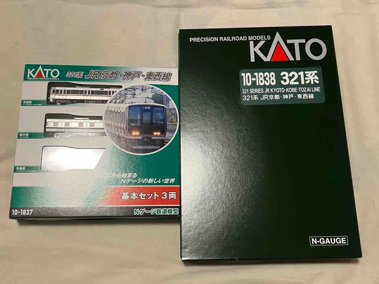 KATO 321系 JR京都・神戸・東西線 入線 : 夏島鉄道