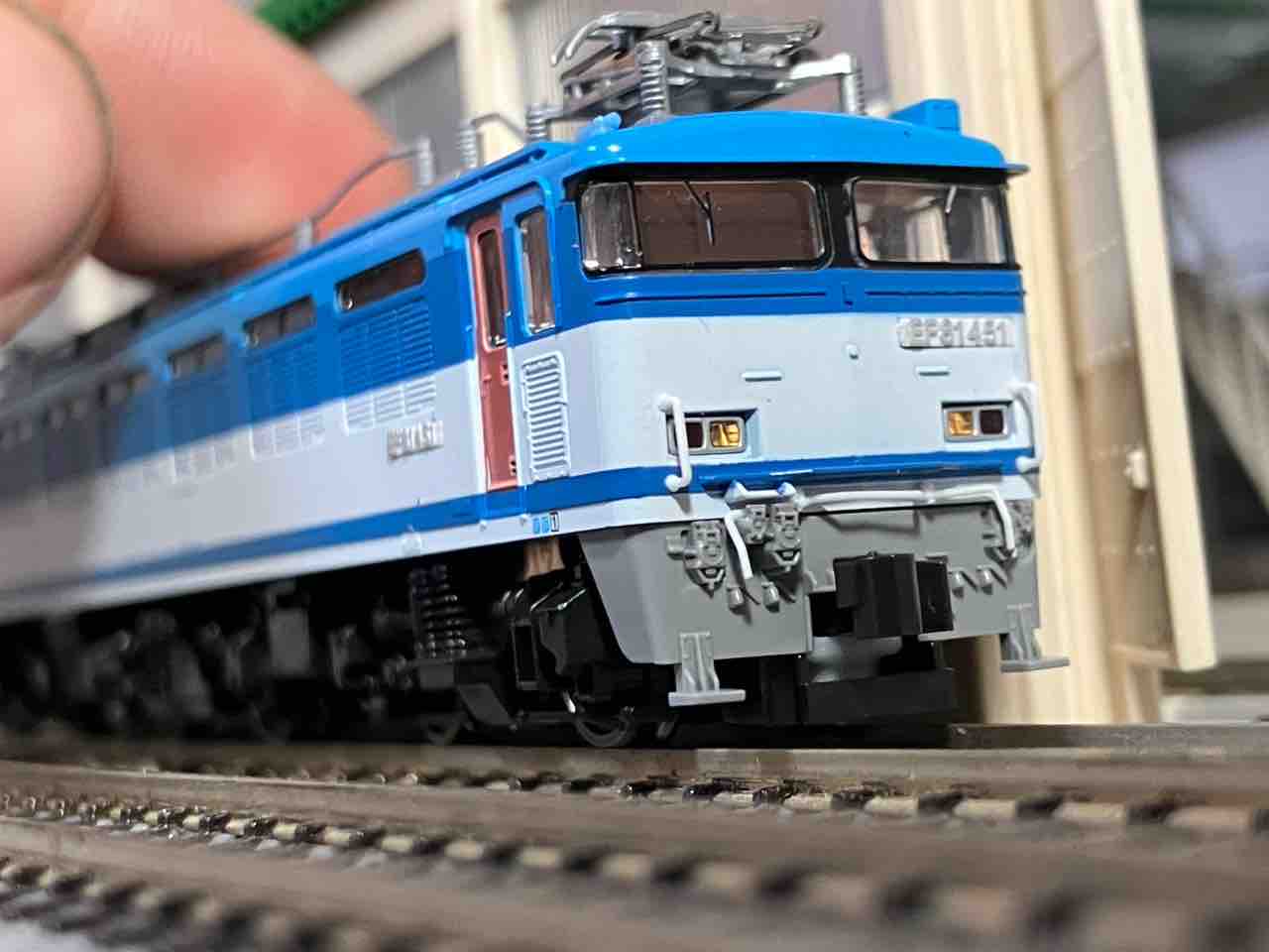 TOMIX EF81 450 前期型 入線 : 夏島鉄道