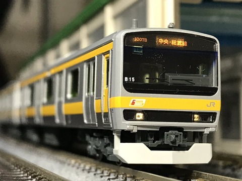 KATO E231系0番台 中央・総武線 入線 : 夏島鉄道