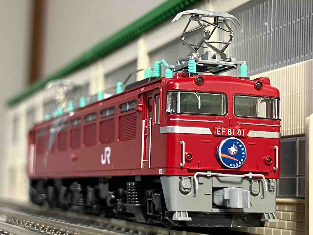 KATO EF81 81 北斗星 入線 : 夏島鉄道