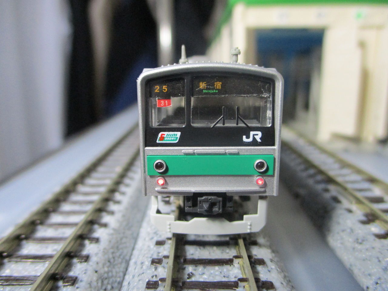 KATO 205系 埼京線ドア小窓車 入線 : 夏島鉄道