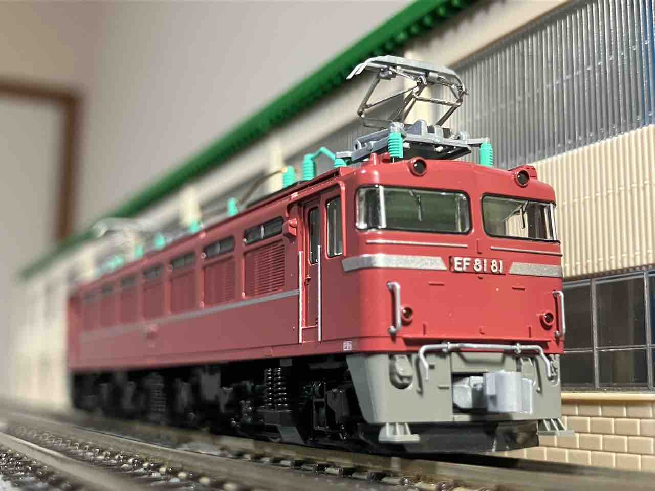 KATO EF81 81 北斗星 入線 : 夏島鉄道