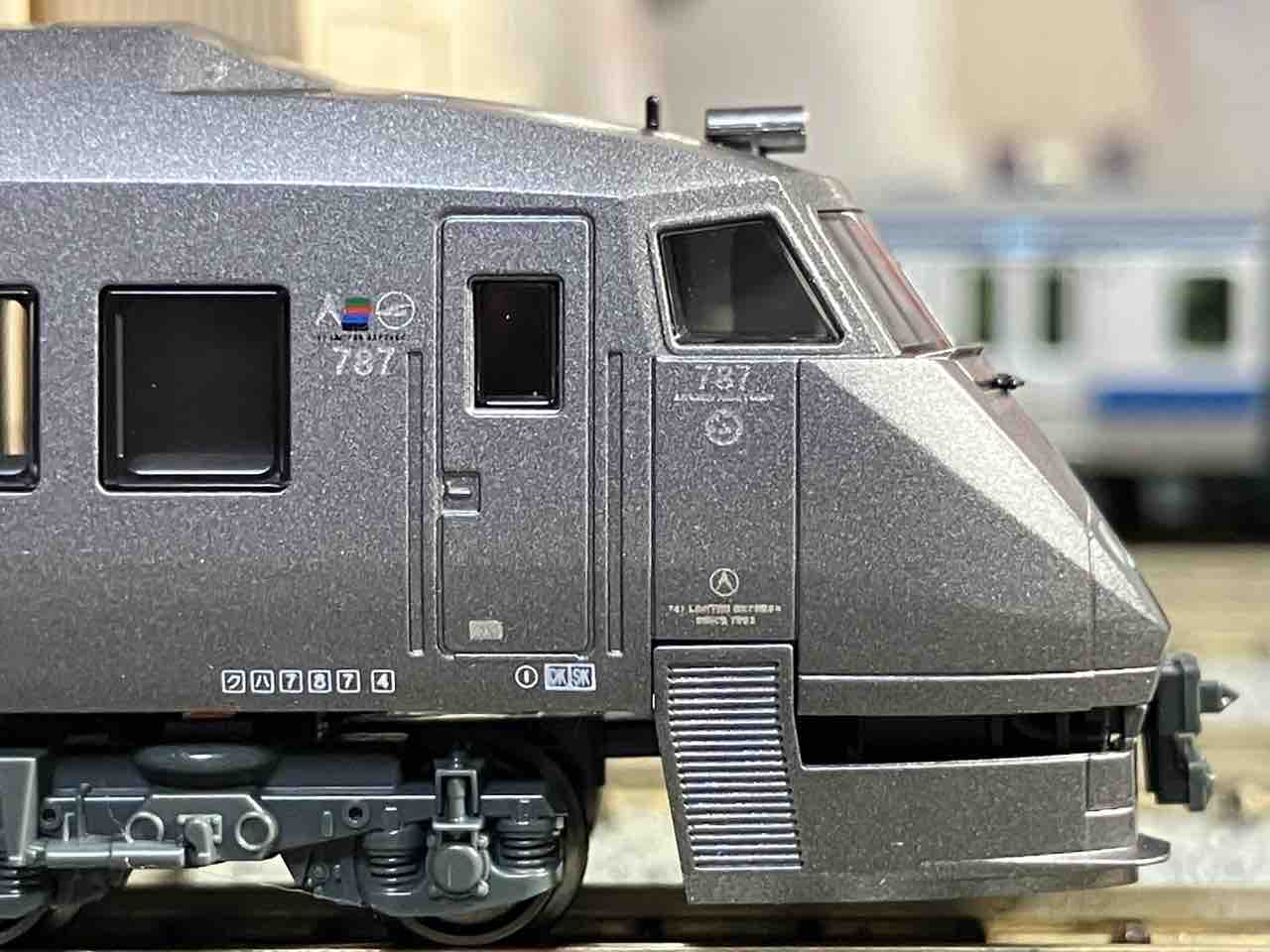 KATO 787系 アラウンド・ザ・九州 入線 : 夏島鉄道
