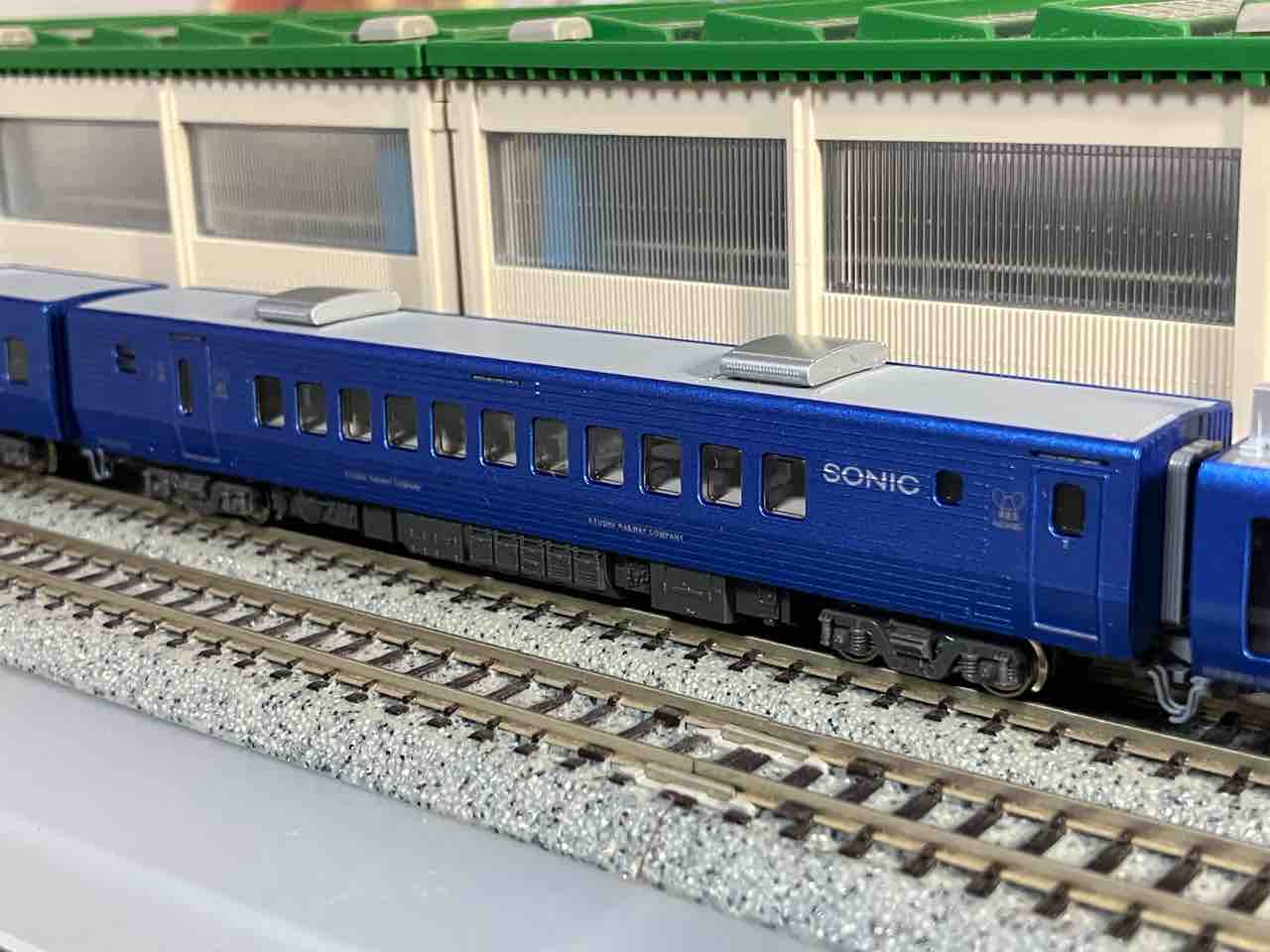 KATO 883系 ソニック リニューアル車 入線 : 夏島鉄道