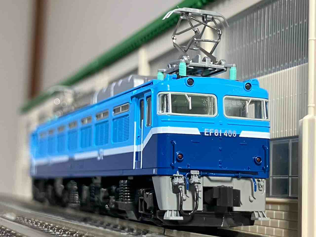 ま*つ様 KATO EF81 408　3066-S 貨物試験塗装機 イベント特製 KATO EF81 408 JR貨物試験塗装 入線 : 夏島鉄道