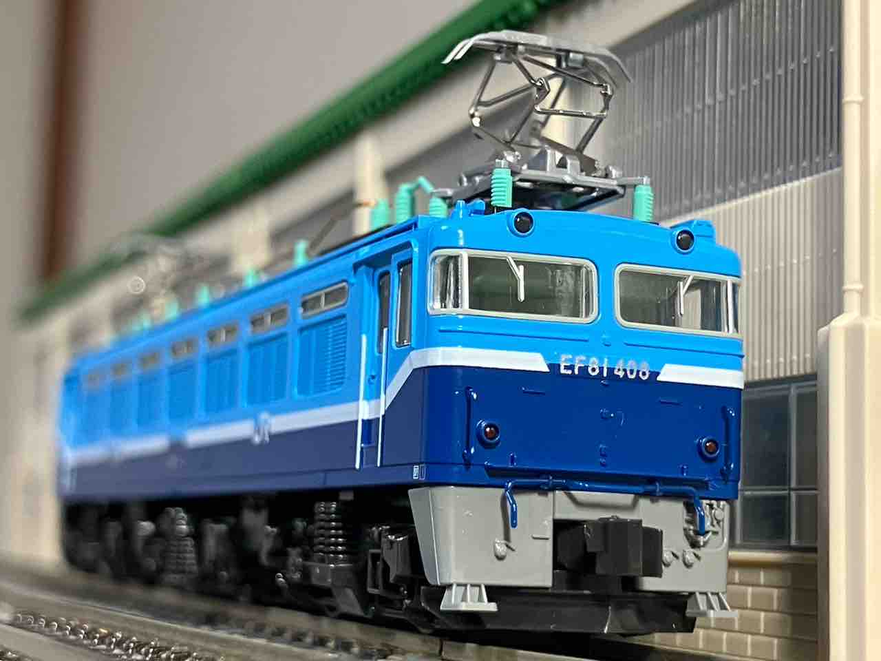 KATO EF81 408 JR貨物 試験塗装機 新品未開封 KATO EF81 408 JR貨物試験塗装 入線 : 夏島鉄道