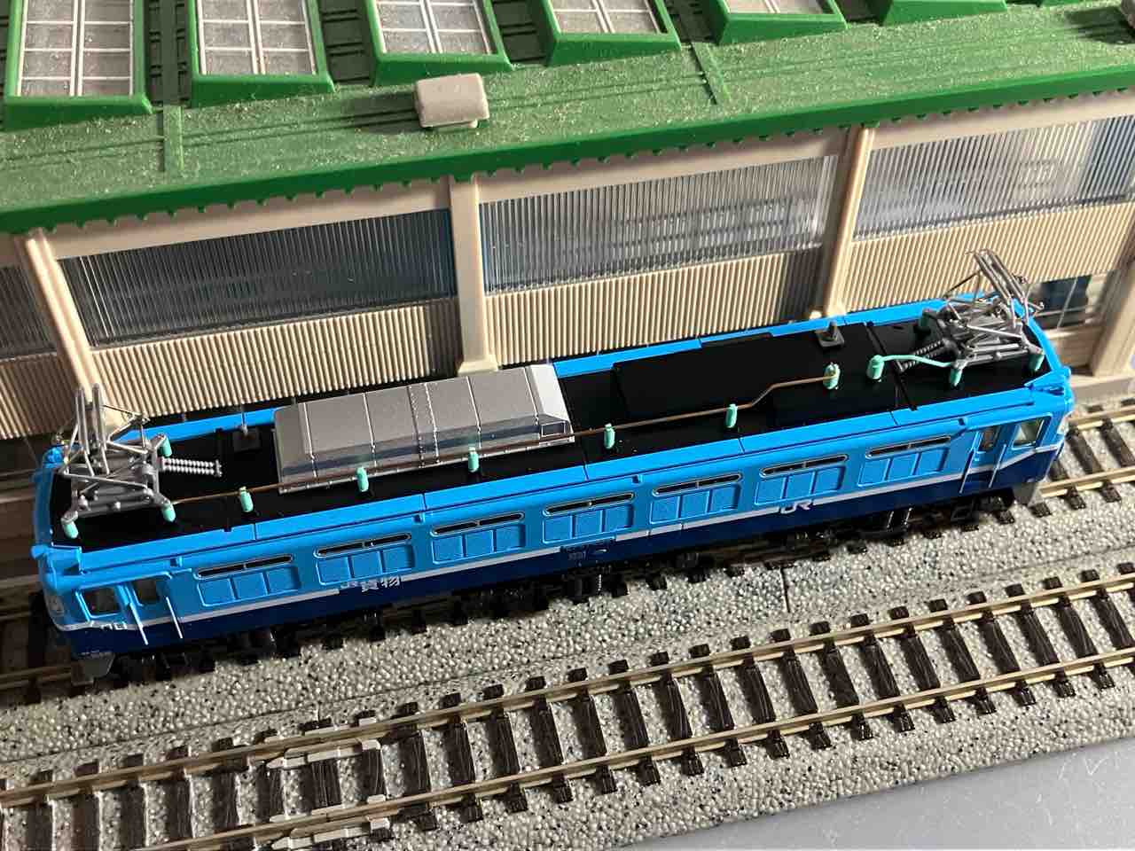 KATO EF81 408 JR貨物試験塗装 入線 : 夏島鉄道