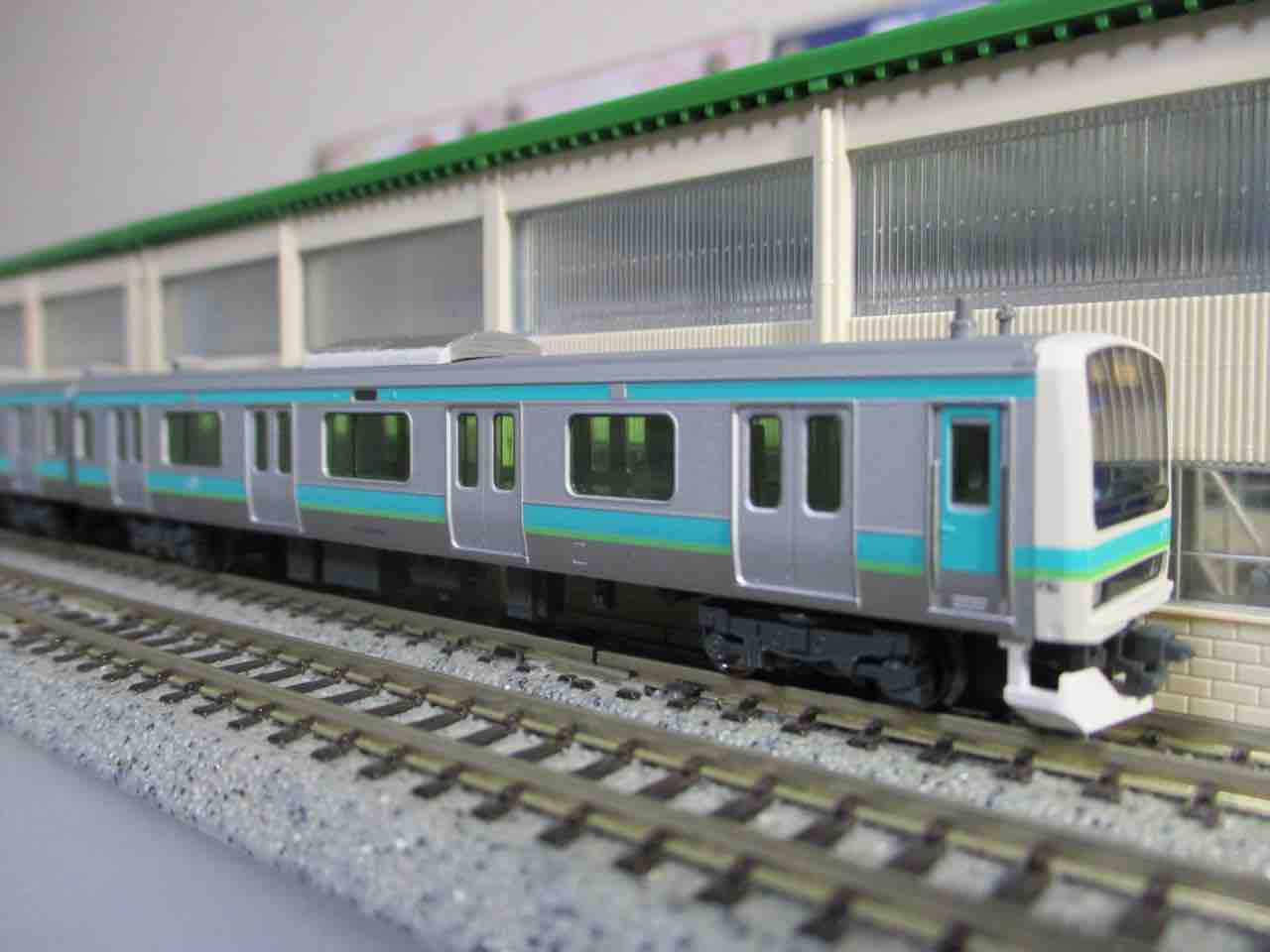 KATO E231系 常磐線・上野東京ライン 入線 : 夏島鉄道