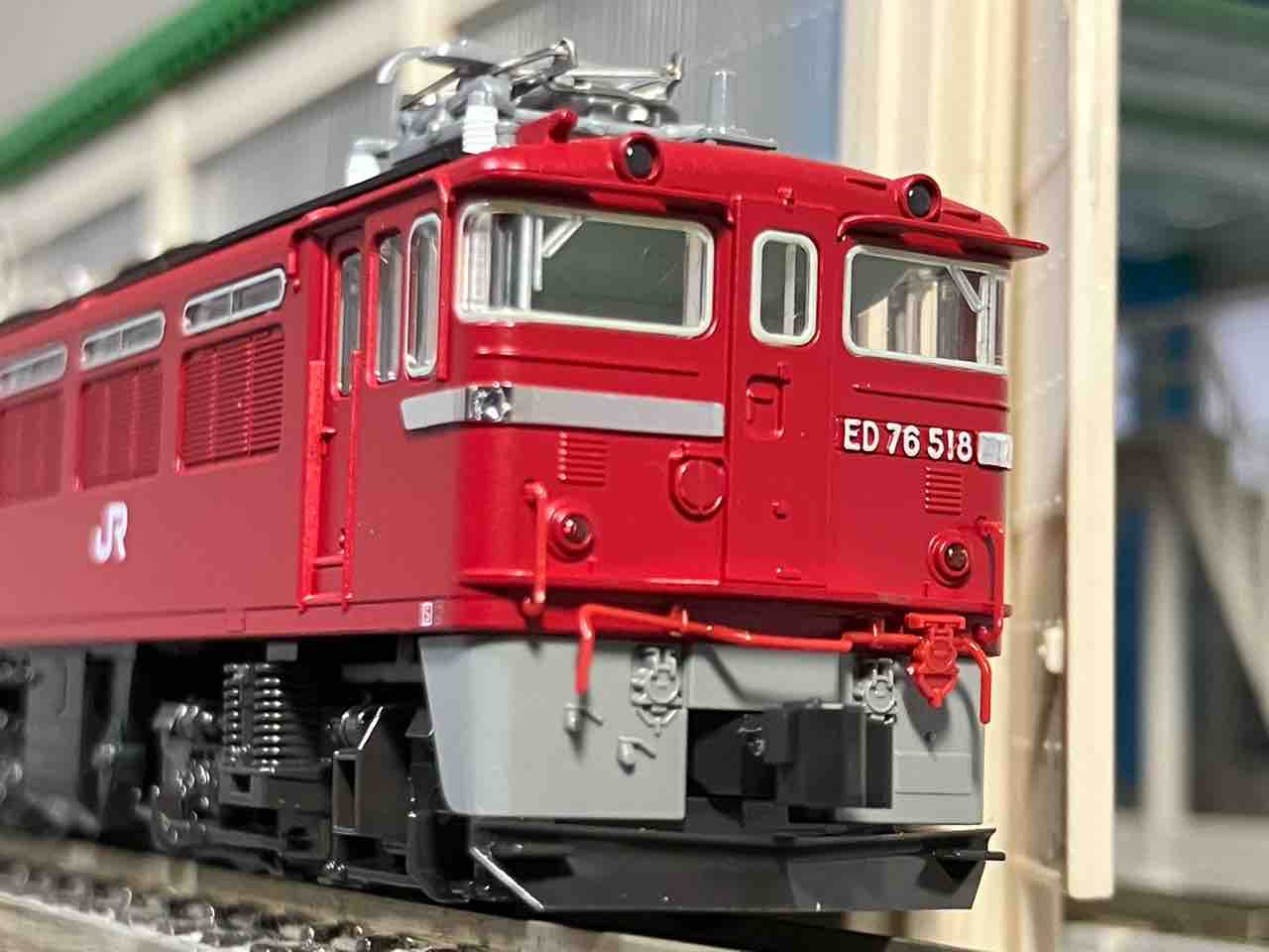 【希少】KATO 3071 国鉄ED76 500付属品未開封 2015最新ロット ED76 500 JR仕様が入線です。KATO 3071-2 スロットレスモーター