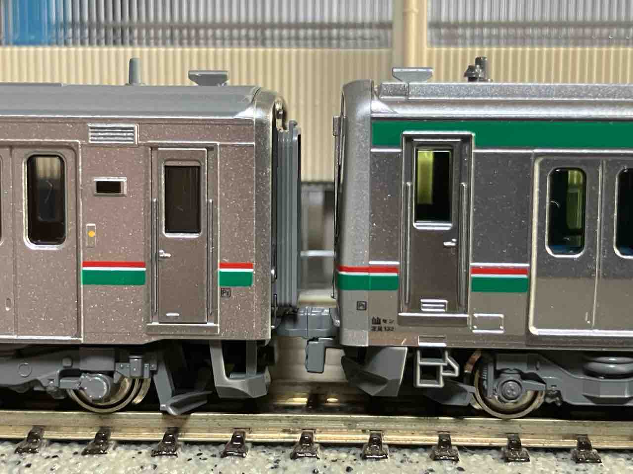 KATO 701系1000番台 仙台色(2025年ロット) 入線 : 夏島鉄道