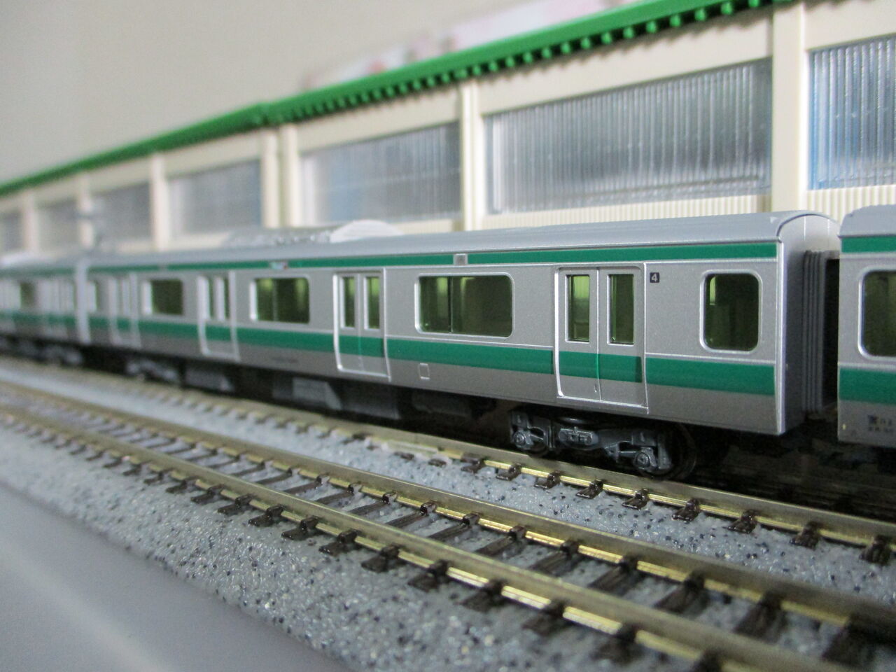 KATO E233系7000番台 KATO E233系7000番台(新) 入線 : 夏島鉄道