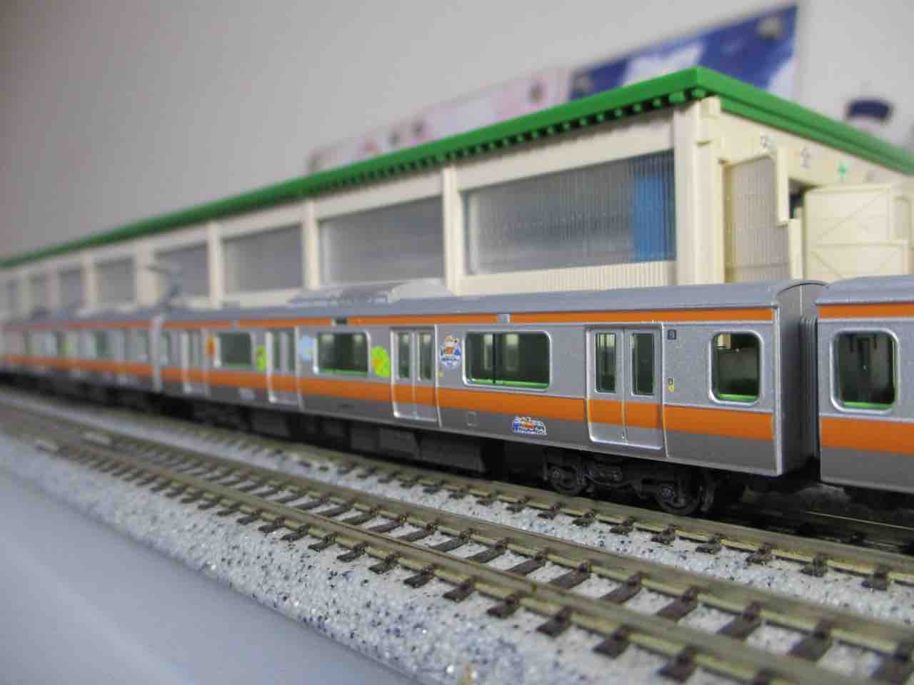 TOMIX E233系0番台 青463編成 東京アドベンチャーライン 入線