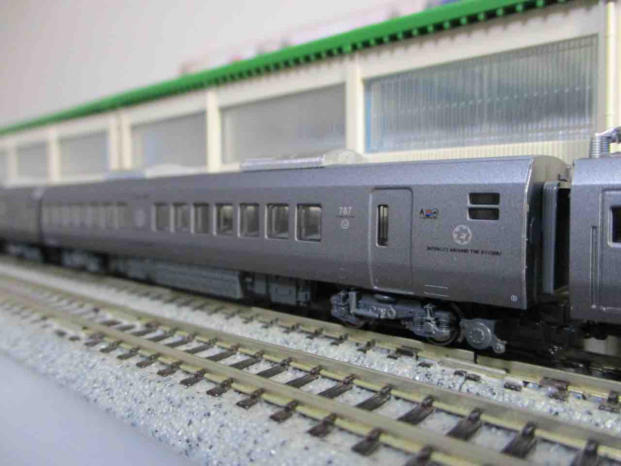KATO 787系 アラウンド・ザ・九州 入線 : 夏島鉄道