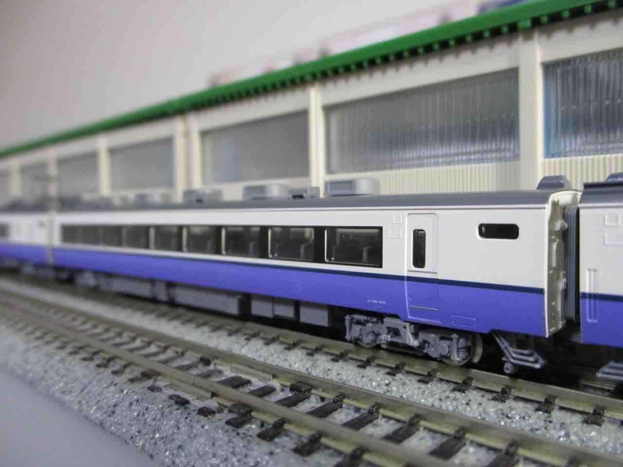 TOMIX 485系3000番台 白鳥 入線 : 夏島鉄道