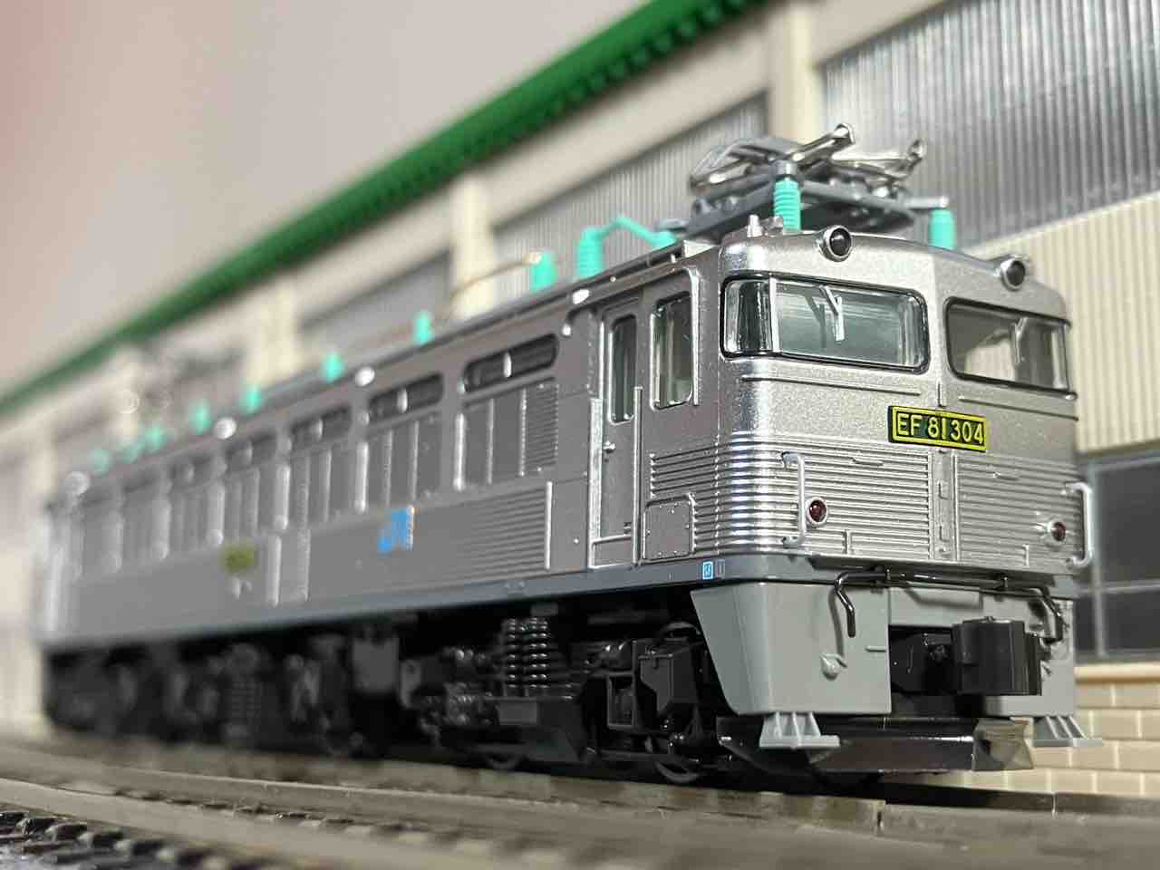 KATO EF81 300 JR貨物更新車 入線 : 夏島鉄道