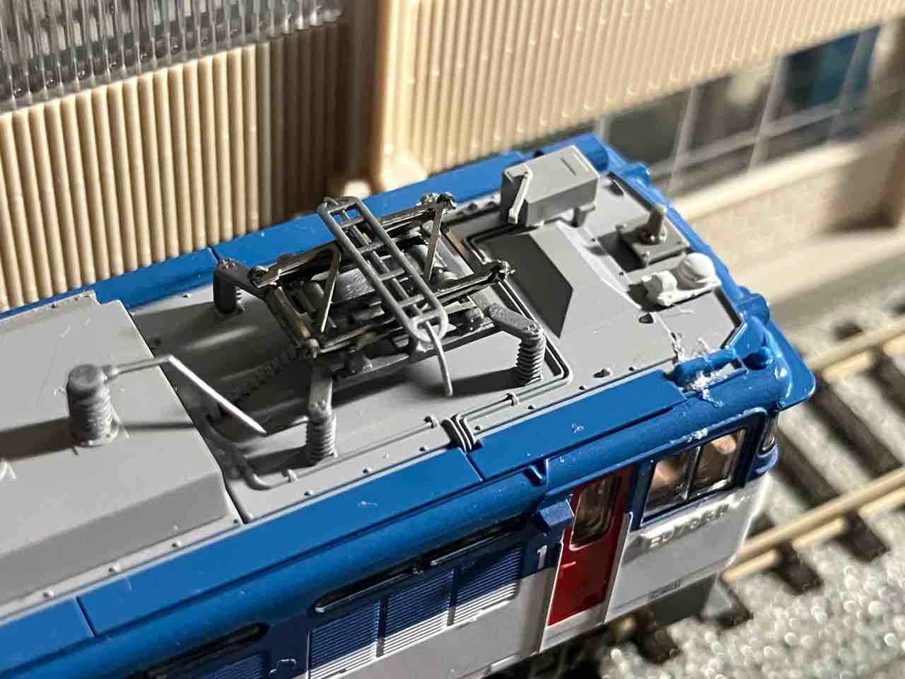TOMIX ED79 50 入線 : 夏島鉄道