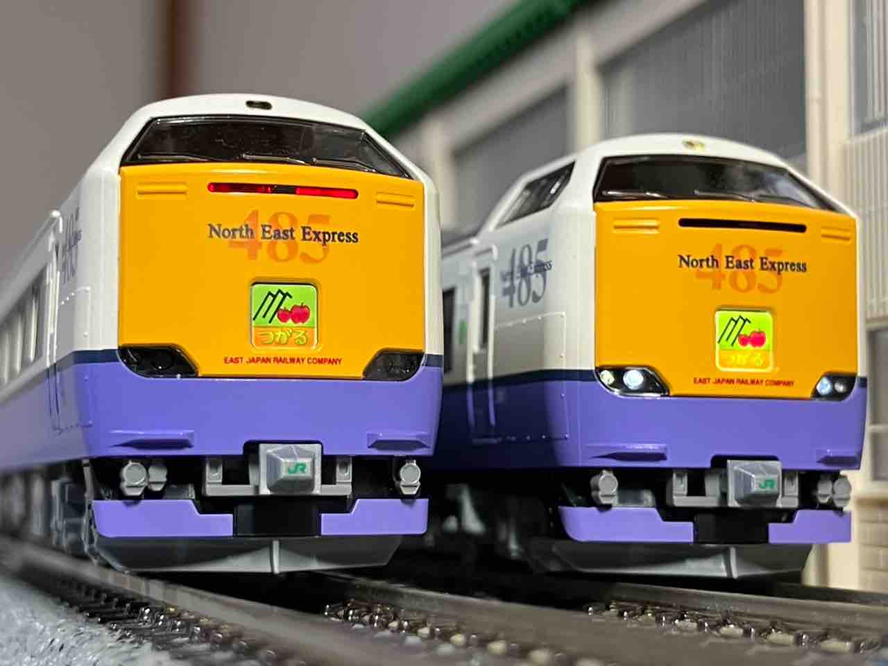 TOMIX 485系3000番台 白鳥 入線 : 夏島鉄道