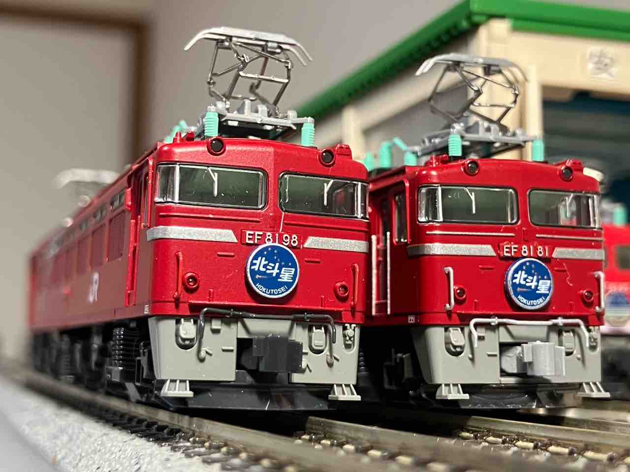 KATO EF81 81 北斗星 入線 : 夏島鉄道