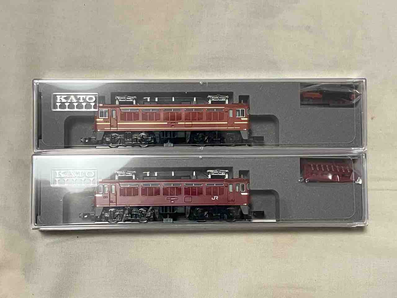 KATO ED75 700 JR仕様 / オリエントサルーン 入線 : 夏島鉄道