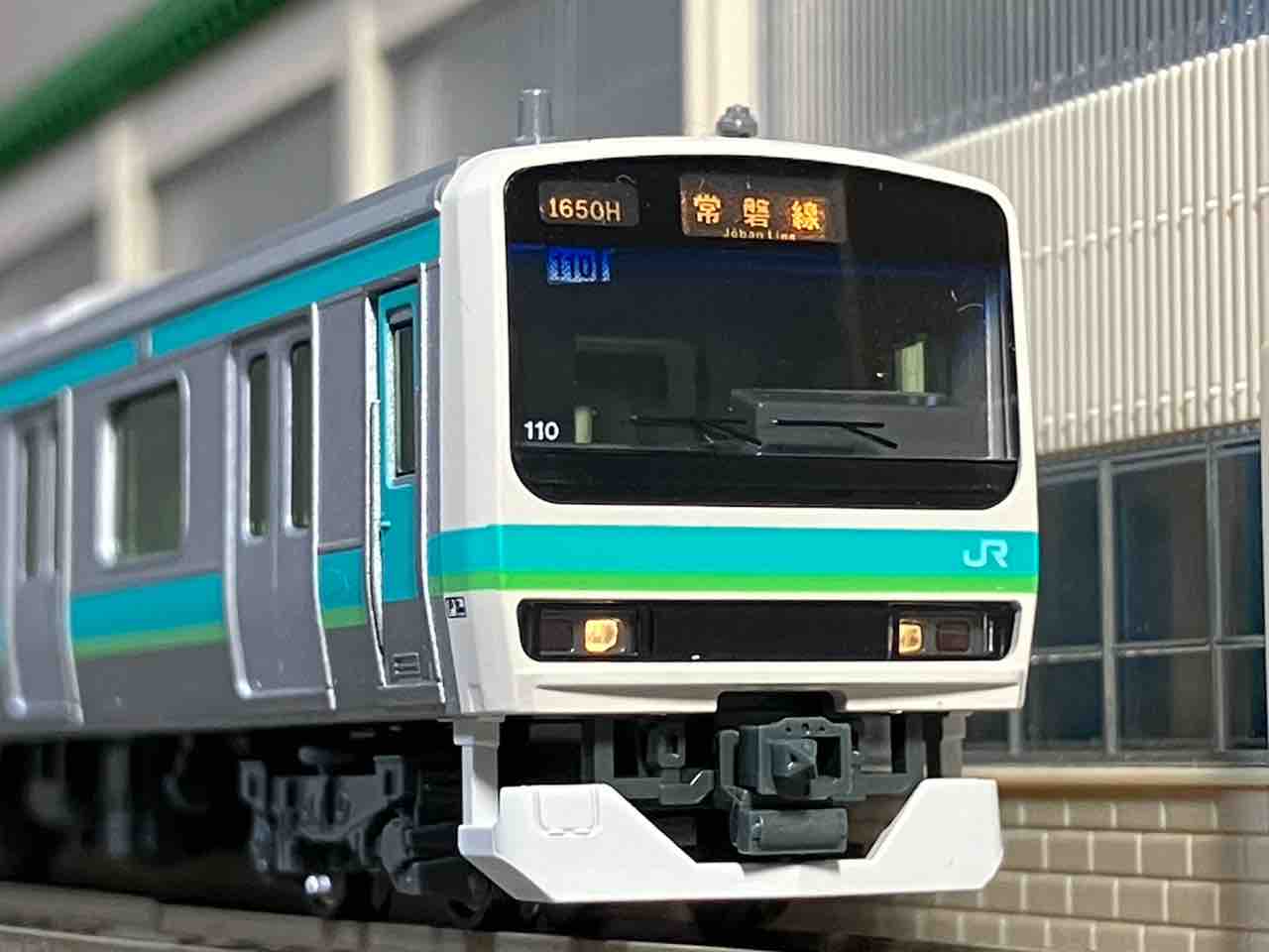 KATO E231系 常磐線・上野東京ライン 入線 : 夏島鉄道