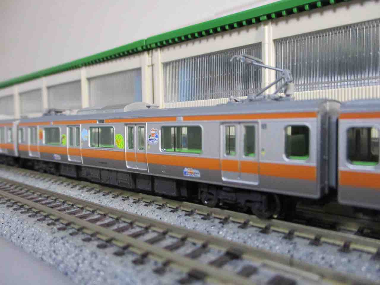 TOMIX E233系0番台 青463編成 東京アドベンチャーライン 入線