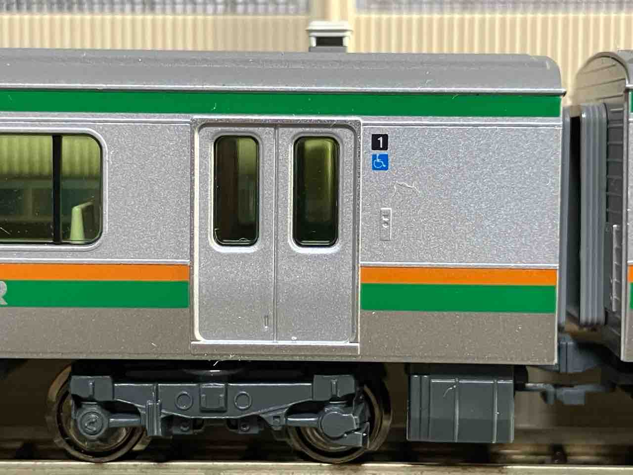 KATO E231系 東海道線仕様(湘南新宿ライン) 入線 : 夏島鉄道