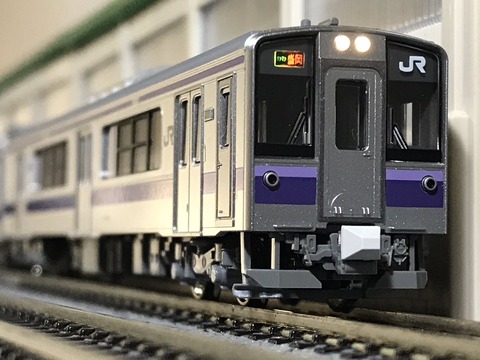 KATO 701系盛岡色/青い森701系 入線 : 夏島鉄道