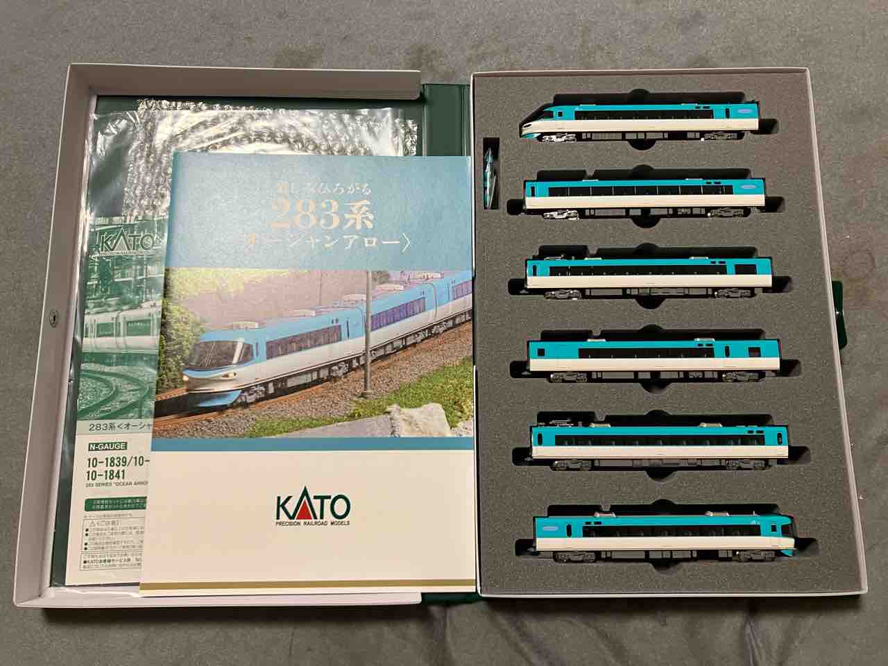 KATO 283系 オーシャンアロー 入線 : 夏島鉄道
