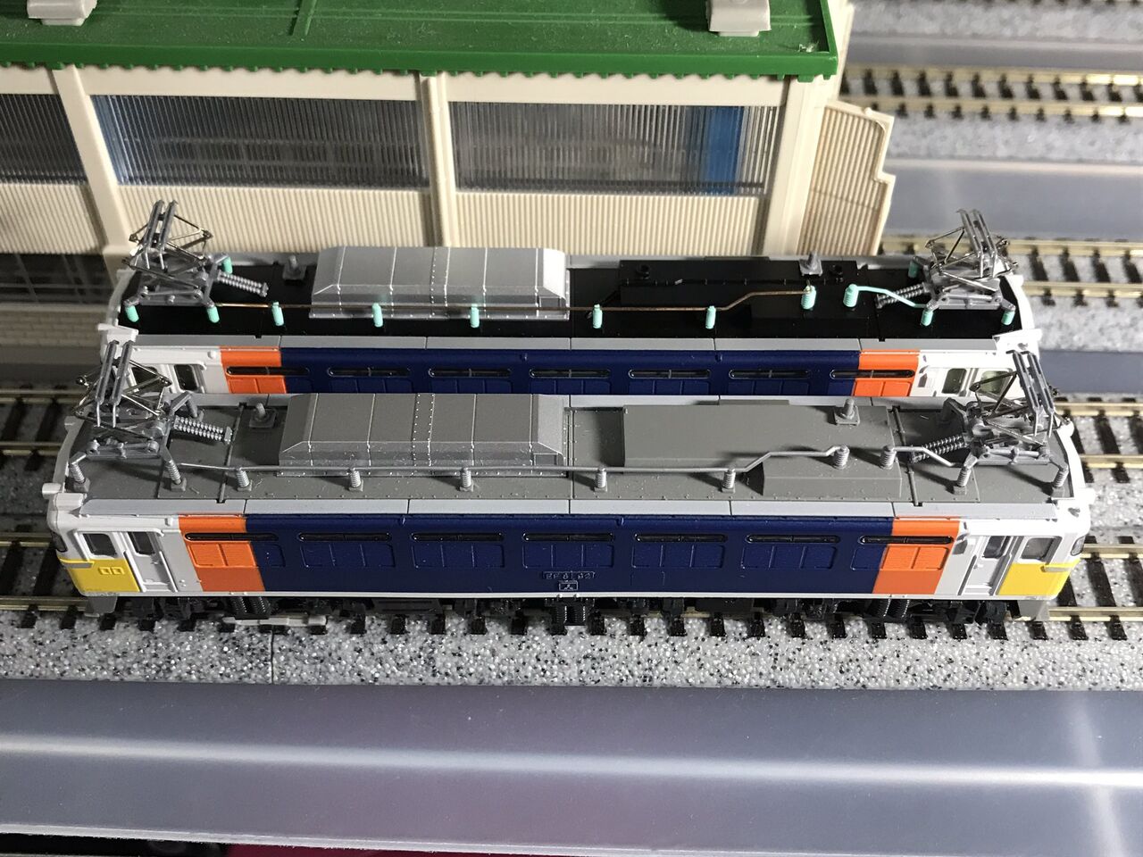 KATO EF81カシオペア 入線 : 夏島鉄道