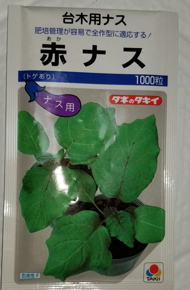 台木用ナス 赤ナス を購入した のじさんの徒然草 台木用ナス 赤ナス を購入した のじさんの徒然草
