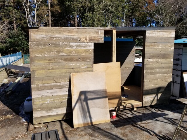 掘っ立て小屋作り 趣味 のじさんの徒然草