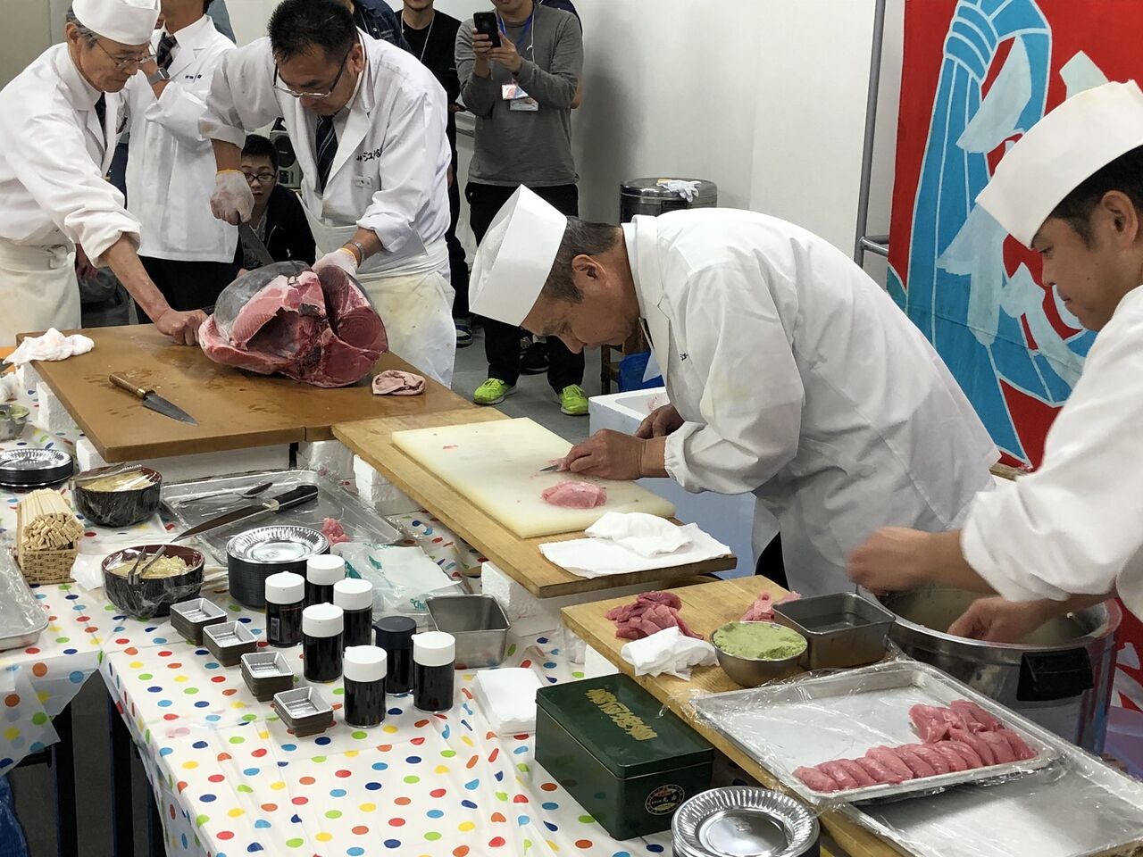 デレマス ライラ ナターリアオンリーイベントでマグロの解体ショー 本田未央ちゃん応援まとめ速報