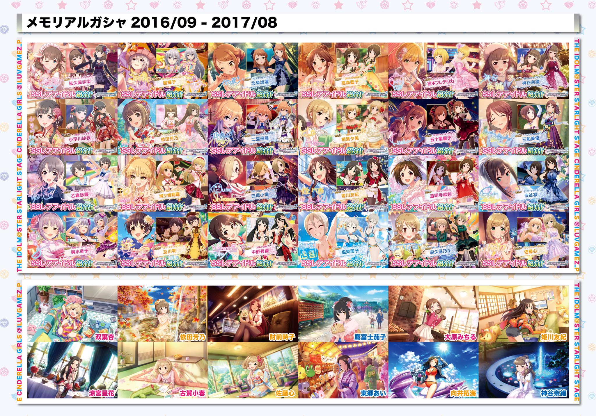 デレステ 5thアニバーサリーで追加されるメモリアルガシャssr 本田未央ちゃん応援まとめ速報