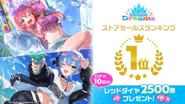 【悲報】「学園アイドルマスター」←こいつの話をしなくなった理由、誰にも分からないホロドリがセルラン1位を二度達成！！2500石配布開始